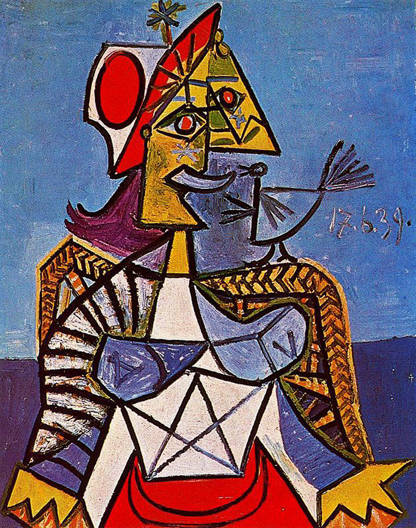 Picasso Seated woman 1939